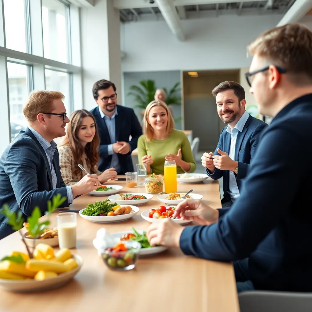 Werk-privé balans illustratie met tulp en klok
