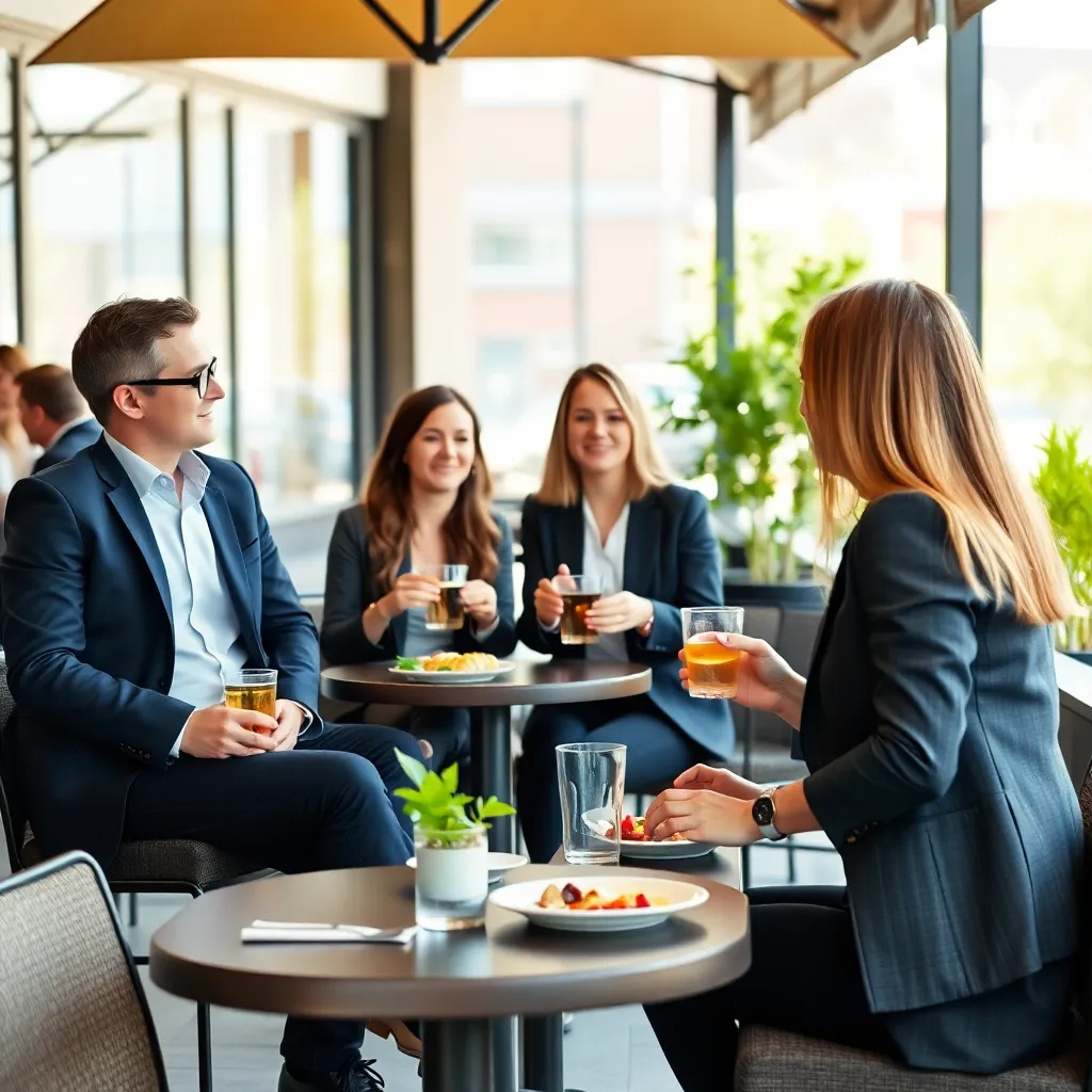 Nederlandse professional die laptop sluit aan het einde van de werkdag